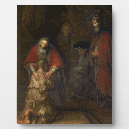 放蕩息子の帰還、c.1668-69 フォトプラーク (正面)