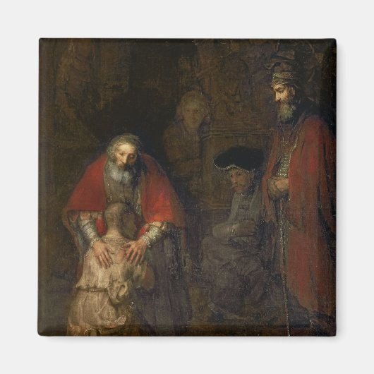 放蕩息子の帰還、c.1668-69 マグネット (正面)