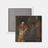 放蕩息子の帰還、c.1668-69 マグネット (正面/裏面)
