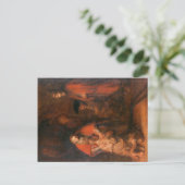 放蕩息子レンブラントの帰りのはがき ポストカード (スタンド正面)