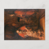 放蕩息子レンブラントの帰りのはがき ポストカード (正面)