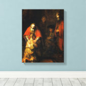 放蕩息子 キャンバスプリント (インサイチュ (ウッドフロア))