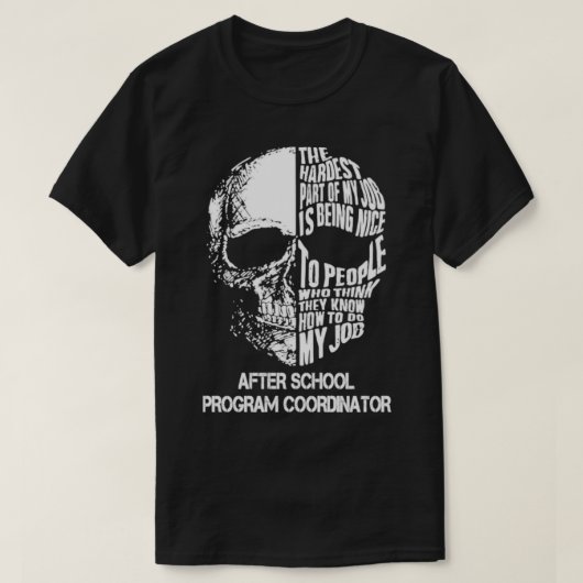 放課後コーディネーター Tシャツ (デザイン正面)