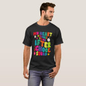 放課後スクワッド マイハートスクワッド 放課後プログラム Tシャツ (正面フル)
