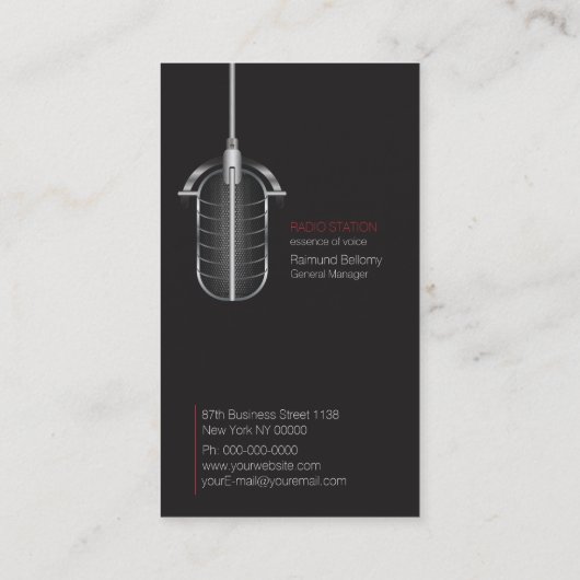 放送名刺 名刺 (裏面)