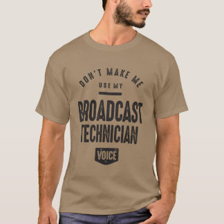 放送技師 職業 ヴィンテージ Tシャツ