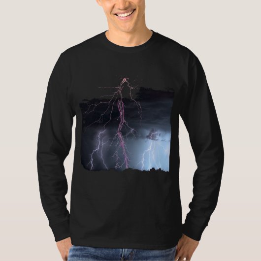 放電稲妻 Tシャツ (正面)