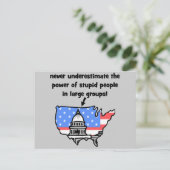 政おもしろい策 ポストカード (スタンド正面)