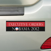 政令Nobama 2012年 バンパーステッカー (車上)