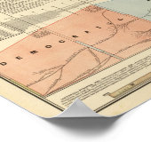 政党の人気がある投票 ポスター (角)