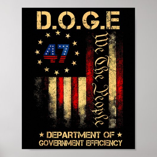 政府おもしろい業務効率化TeeのDoge部門 ポスター (正面)