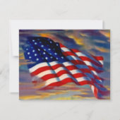 政府および軍隊の退職パーティの招待状 招待状 (正面)