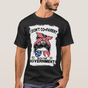 政府と共同の親を作らない – ヴィンテージ Tシャツ