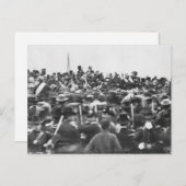 政府のあり方、国民のあり方を巡って兄弟同士が戦う、この八ヶ月間の悲劇に終止符を打つ時が来た。 ポストカード (正面/裏面)