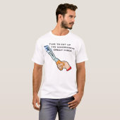 政府のクレジットカードを取り除いて下さい Tシャツ (正面フル)