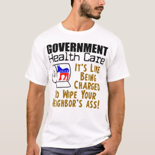 政府のヘルスケア Tシャツ