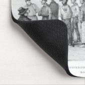 政府の刑務所の集団 マウスパッド (コーナー)