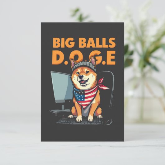 政府の効率性の促進 サンキューカード (スタンド正面)