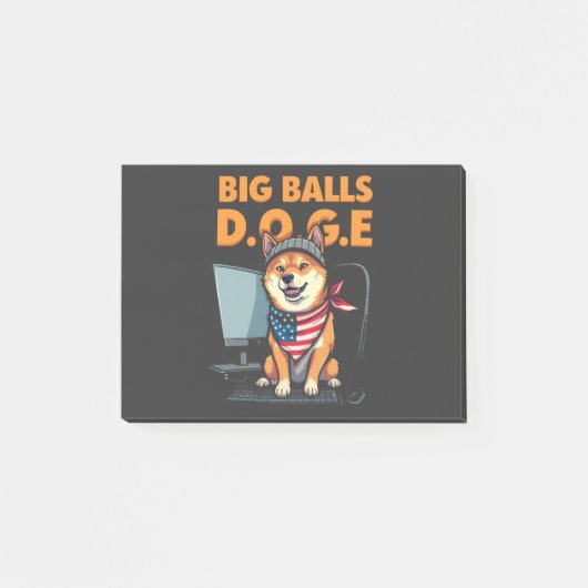 政府の効率性の促進 ポストイット (正面)