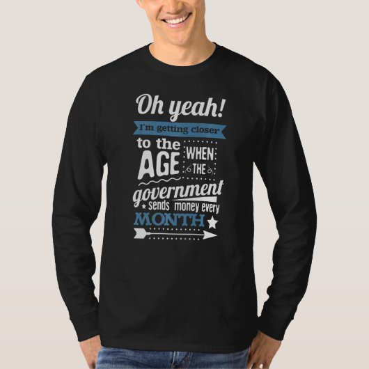 政府の時代に近づく Tシャツ (正面)