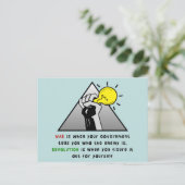 政府の暴政に対する断固たる連帯 ポストカード (スタンド正面)