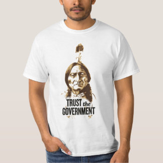 政府の皮肉を信頼して下さい Tシャツ