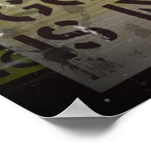 政府の統制 ポスター (角)