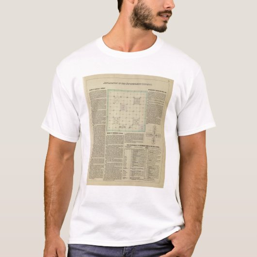 政府の調査の説明 Tシャツ (正面)