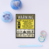 政府の警告チラシ チラシ (シングル)