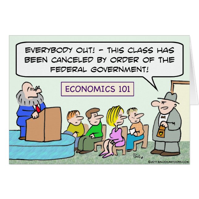 政府の閉鎖した経済学のクラス (正面横)