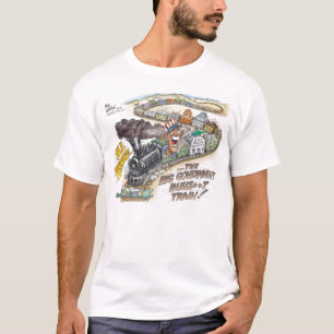 政府のBull*hitの大きい列車 Tシャツ