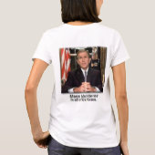 政府のdisreguard tを…なぜblatentlyするか tシャツ (裏面)