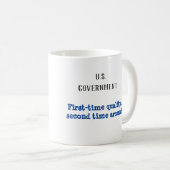 政府のGAGギフト コーヒーマグカップ (正面右)