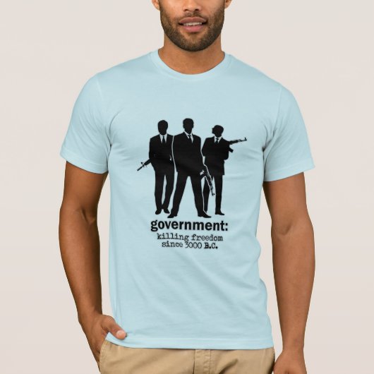 政府のTシャツ Tシャツ (正面)
