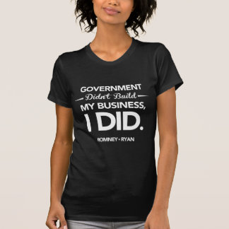 政府は私のビジネスを、私造りませんでした。 Tシャツ