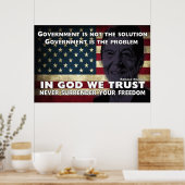 政府は解決できない ポスター (キッチン)