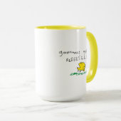 政府はREE SNEKRIGHTガズデンの旗を出します マグカップ (正面右)