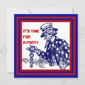 政府または軍隊の退職のパーティの招待状 招待状 (正面)