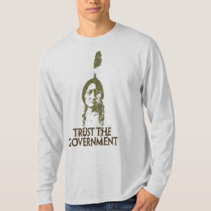 政府を信頼して下さい Tシャツ