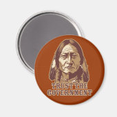 政府を信頼する マグネット (正面/裏面)