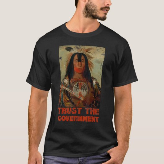 政府を信頼する Tシャツ (正面)
