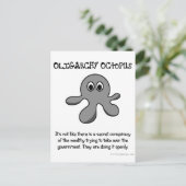 政府を引き継ぐ陰謀がある ポストカード (スタンド正面)