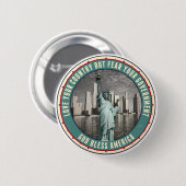 政府を恐れる 缶バッジ (正面&裏面)