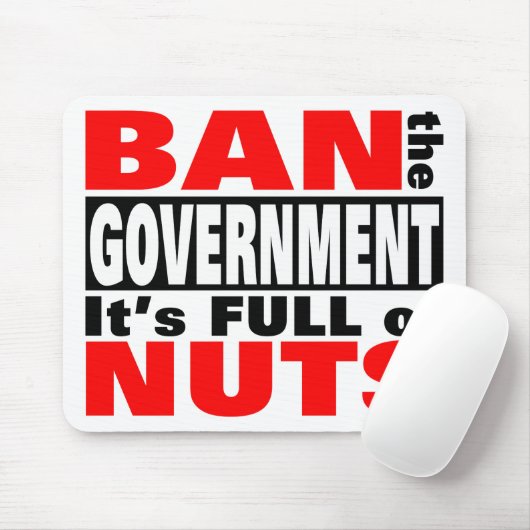 政府を禁止する マウスパッド (マウス)