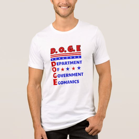 政府エゴマニクス学科 トライブレンドTシャツ (正面)