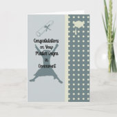 政府カードの修士号 カード (正面)