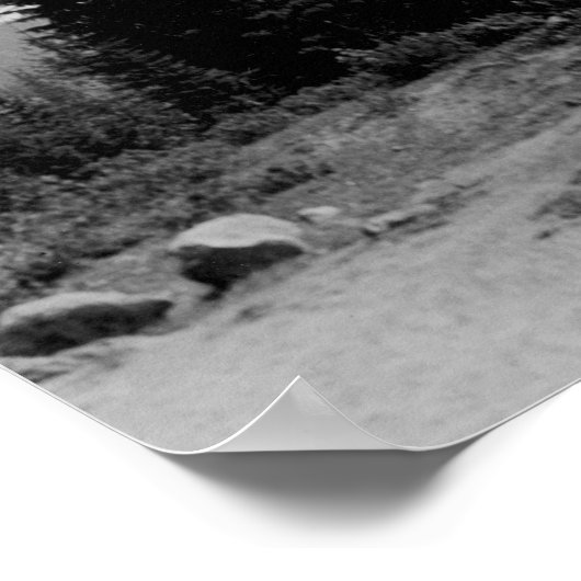 政府キャンプ写真から見るフード山 ポスター (角)