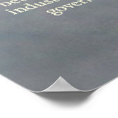 政府シェパード引用文 ポスター (角)