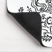 政府メキシコ、メキシコを密封して下さい マウスパッド (コーナー)