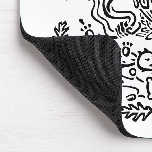 政府メキシコ、メキシコを密封して下さい マウスパッド (コーナー)